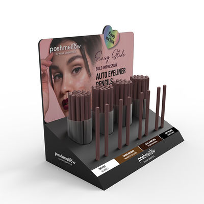 Countertop στάση επίδειξης πινάκων αφρού PVC για τα μολύβια Eyeliner