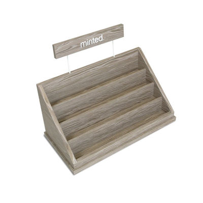 ποιότητας  POS Jewelry Wooden Display Stand Wooden Countertop Display Organizer Boutique Εργοστάσιο