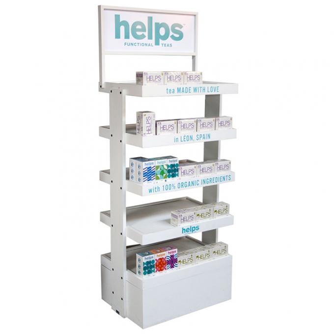 Υπερμάρκετ ξύλινο ράφι για την οδοντιατρική 6